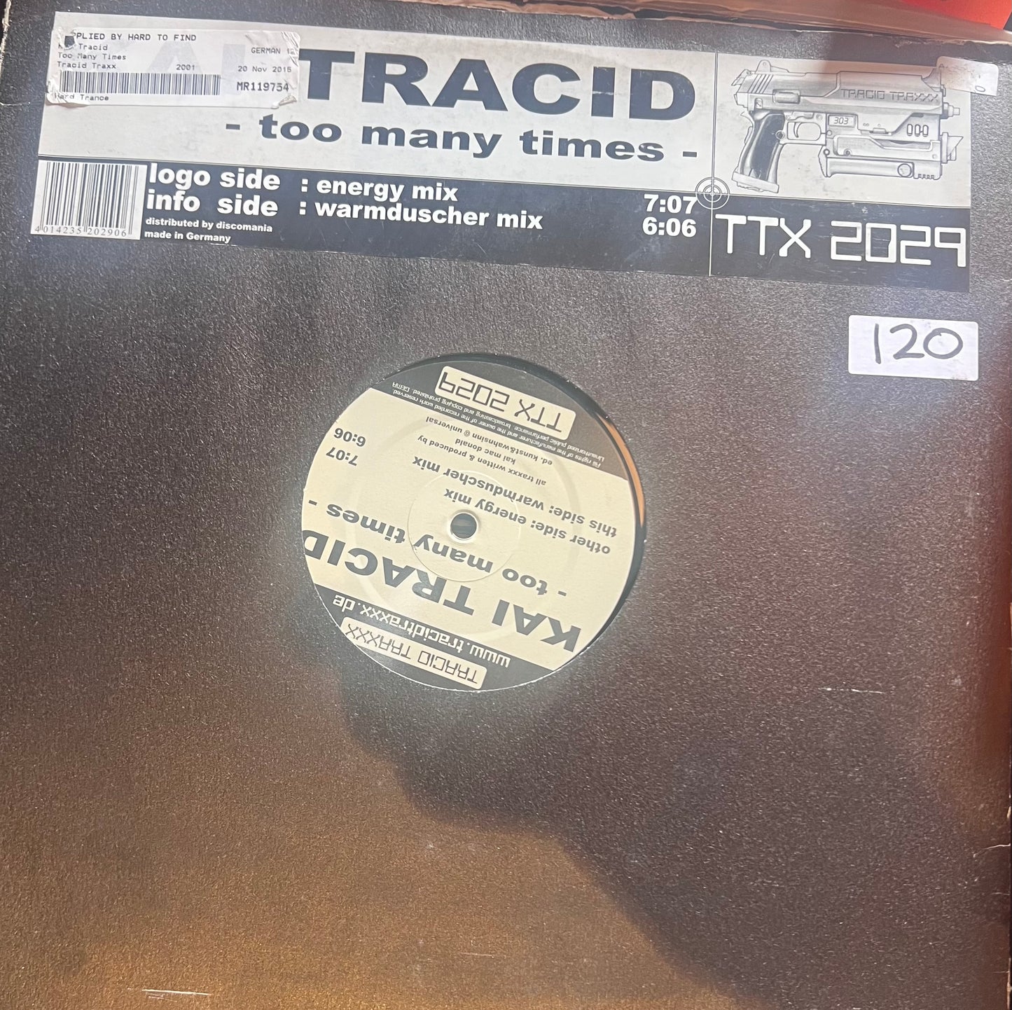 Too Many Times - Kai Tracid