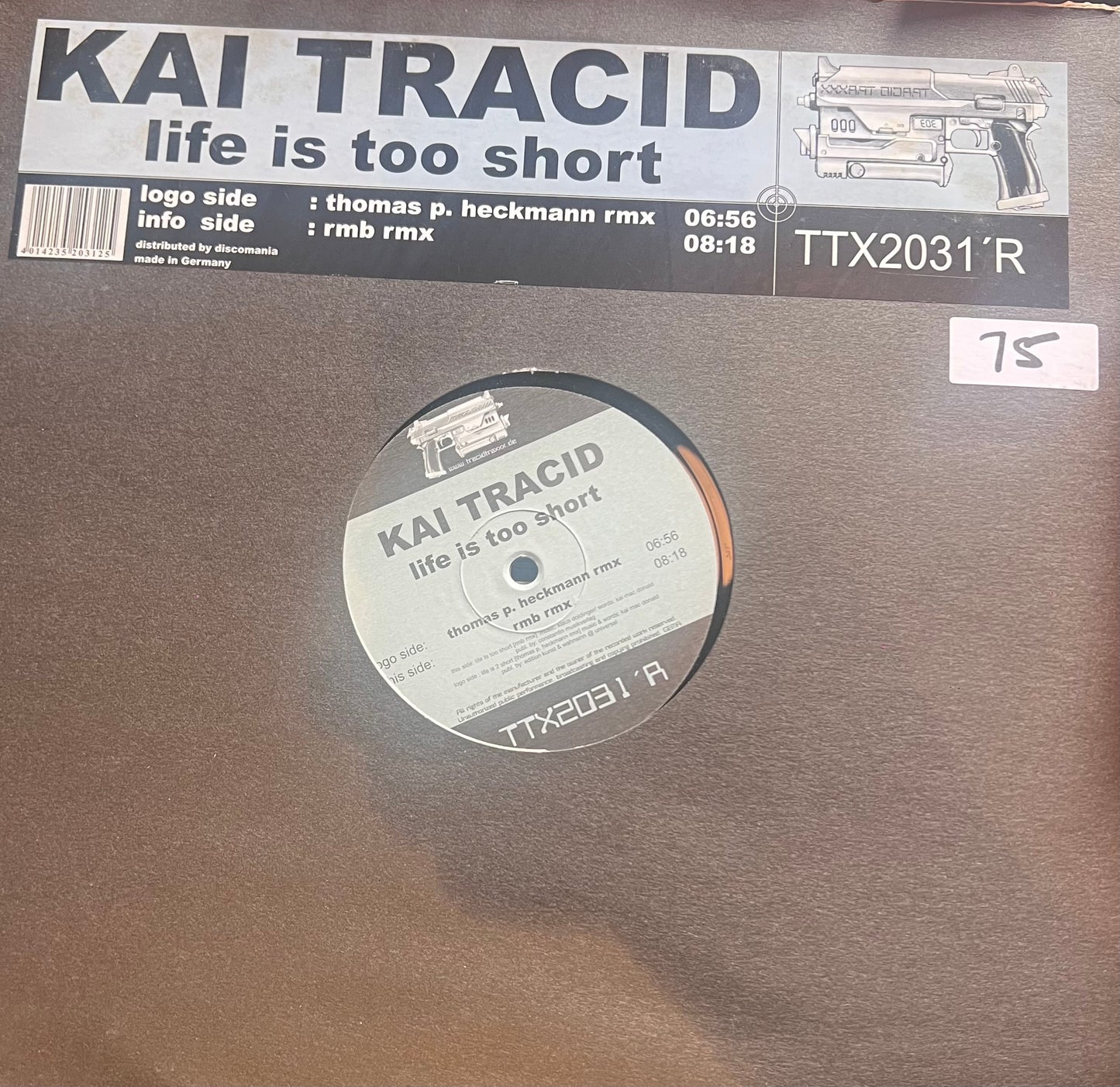 Life Is Too Short - Kai Tracid