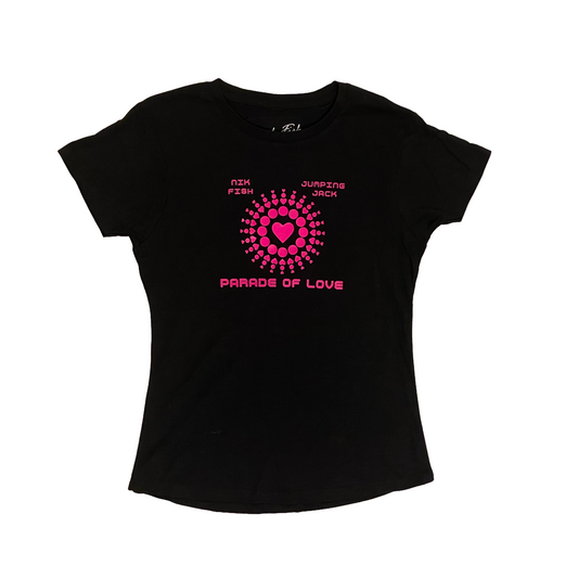 PARADE OF LOVE - Official Event T-Shirt - PINK PRINT (WOMENS)
